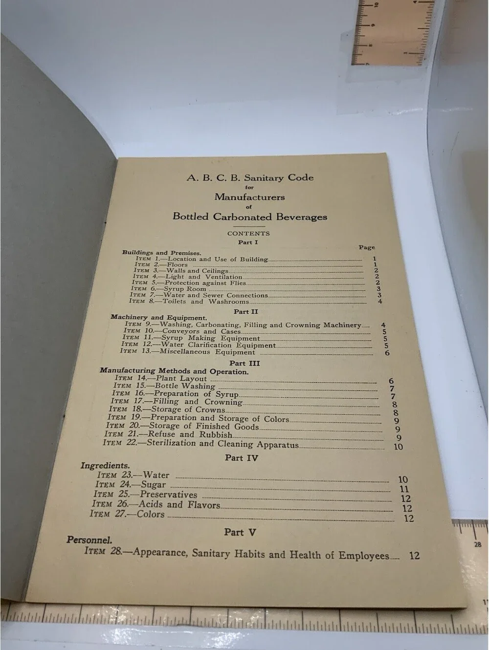 Vintage 1929-1930 ABC Carbonated Beverage Educational Bulletins & References 4pc